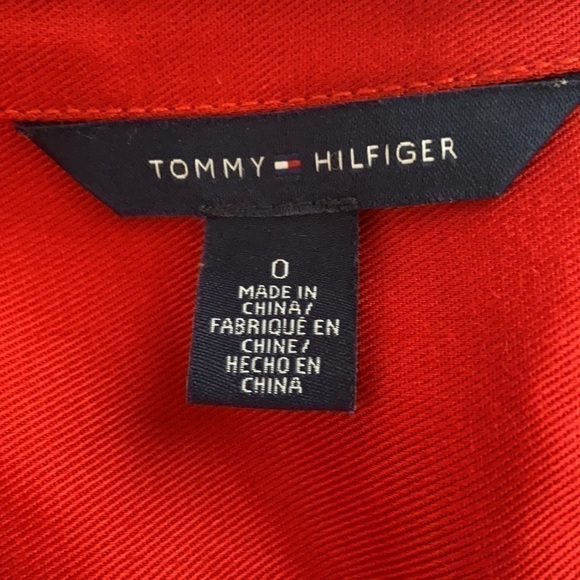 TOMMY Hilfiger I Red Short Sleeve Dress - Picture 8 of 9